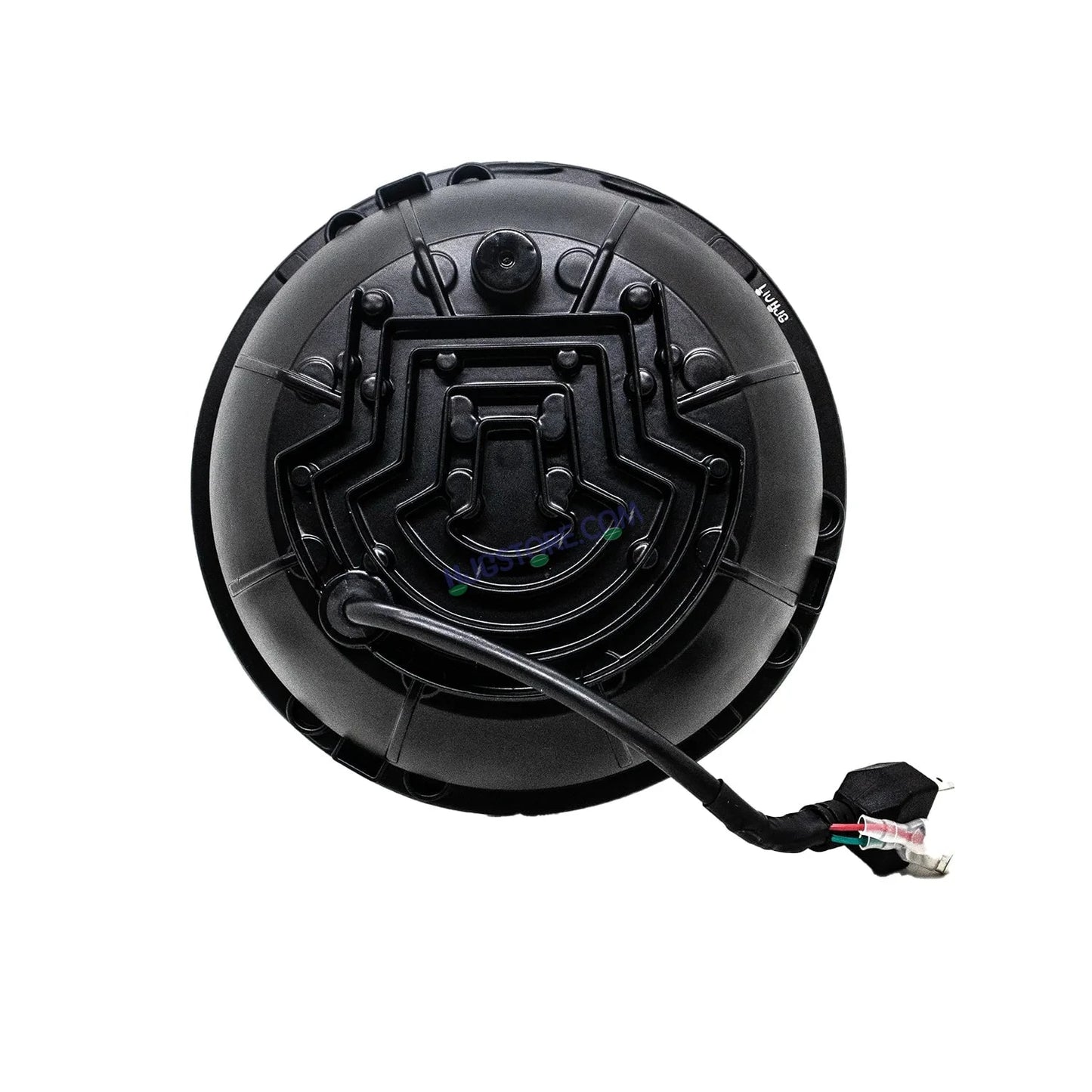 HJG 7 Inch New Minus White LED Headlight New Model Minus Headlight Assembly for Thar Royal Enfield | 75-120W CREE/Osram LED Chip Multi color Compatible with Royal Enfield, Jeep, Thar, Gypsy - HJGstore.com
