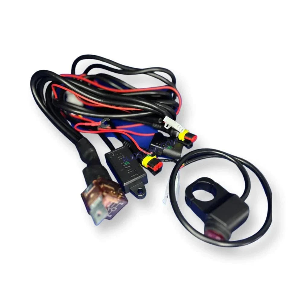 HJG Wiring Harness Kit - Foglight Wiring Harness Kit (2 Colour, 3 Wire) - HJGstore.com