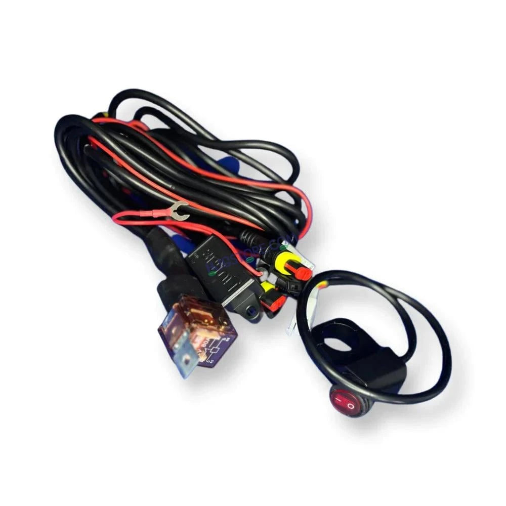 HJG Wiring Harness Kit - Foglight Wiring Harness Kit (2 Colour, 3 Wire) - HJGstore.com