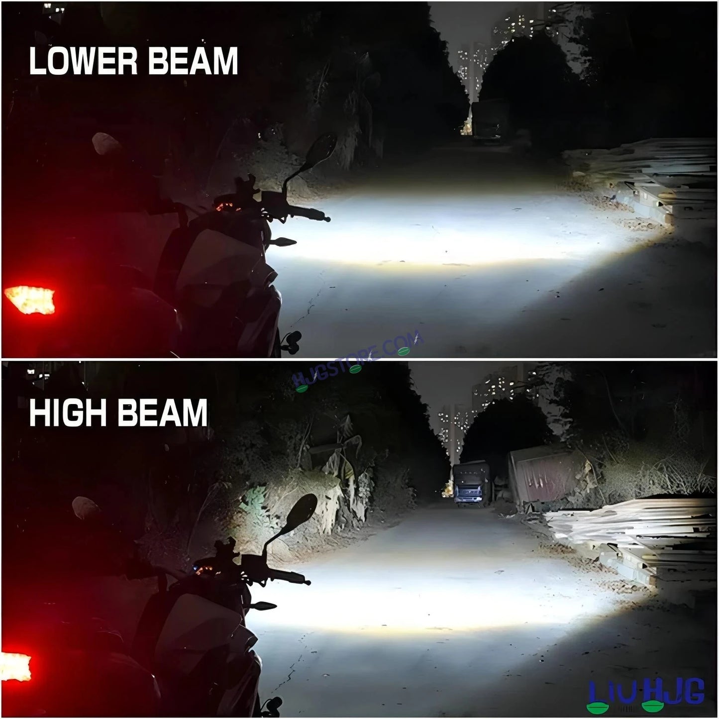 HJG 130W M3 Mini H4 New Model LED Bulb AC/DC Headlight LED Bulb White Beam 130W HJG M3 130W H4 LED for Bike Car Light H4 LED with Fan Bulb 13000LM 130W Conversion Kit Hi/Lo Beam Headlight 12V/24V for Motorcycle/Car, Set of 1, 13000 LM 130W, White Hi/Lo - HJGstore.com