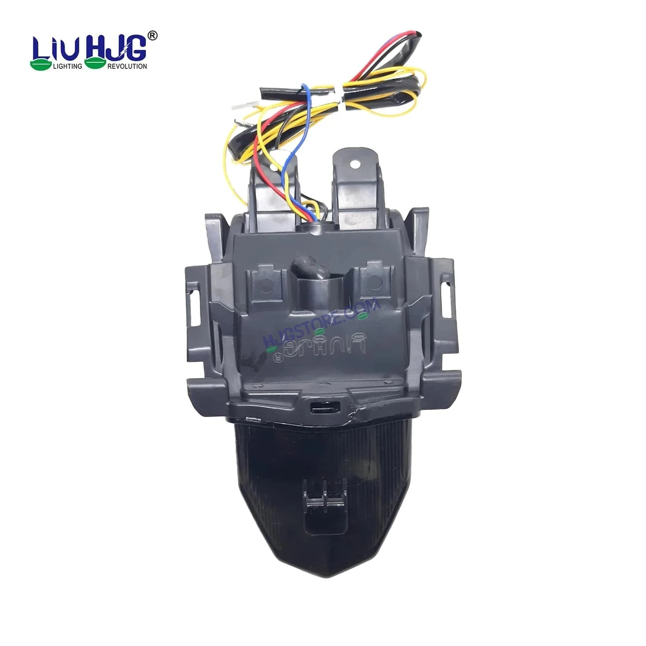HJG R15 Tail Light Assembly Arrow Multicolor Bike Tail Light Brake Light Indicator Light in 1 Motorbike LED for Yamaha R15 V3, R15 V4, R15 M, MT 15 (12 V, 12 W) LIU HJG Arrow Tail Light Assembly R15 V4, R15 M, MT 15, Pack of 1 - HJGstore.com