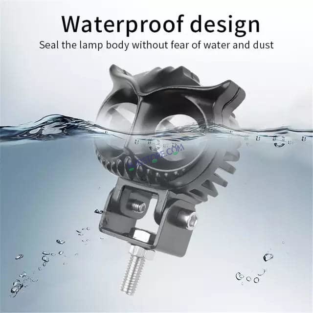 HJG New Model Owl Fog Light For Bike/Car/Thar/Jeep ( Cool White, 40W each * 2 = 80W Total ) - Pack of 2 - HJGstore.com
