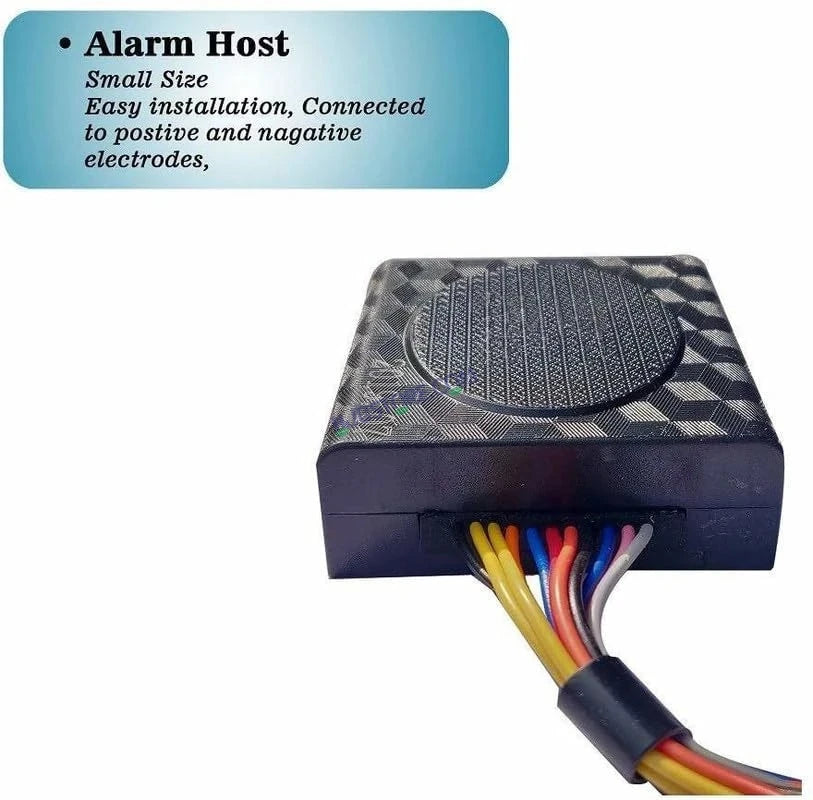 HJG Keyless Alarm System Kit Keyless Start One-Way Bike Alarm Kit for Two Wheeler Security HJG Anti-Theft Alarm System Kit (Loud Siren 125 dB, Flashing Light) LIU HJG Keyless Alarm System Kit - HJGstore.com