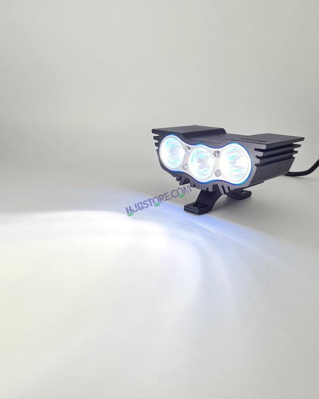 HJG 3 LED Owl Eye Waterproof CREE LED Fog Light with 3 Mode Function High Beam/Low Beam & Flashing for Bike/Motorcycle and Cars (30W, Black, 1 PC) - HJGstore.com