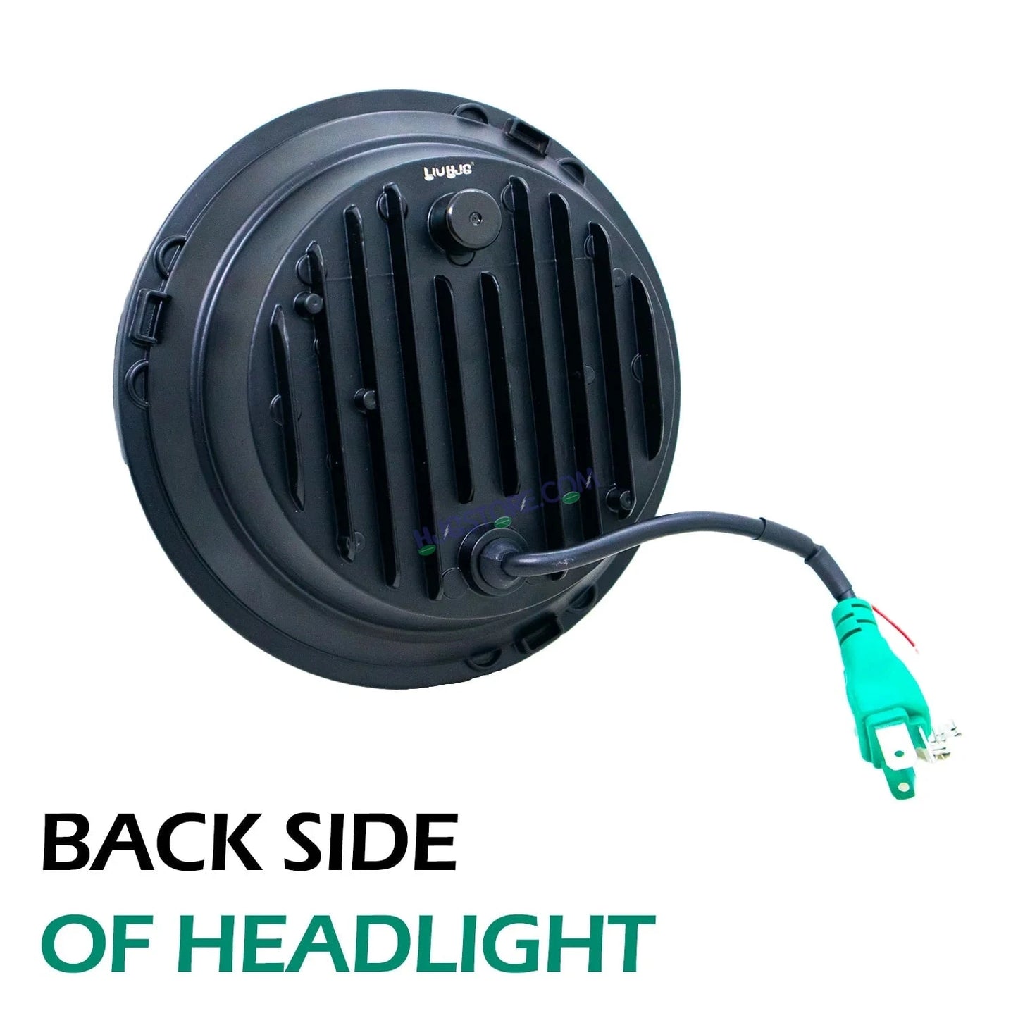 HJG 7 Inch Hexagon White LED Headlight New Model Hexagon Headlight Assembly for Thar Royal Enfield | 75-120W CREE/Osram LED Chip Multi color Compatible with Royal Enfield, Jeep, Thar, Gypsy - HJGstore.com