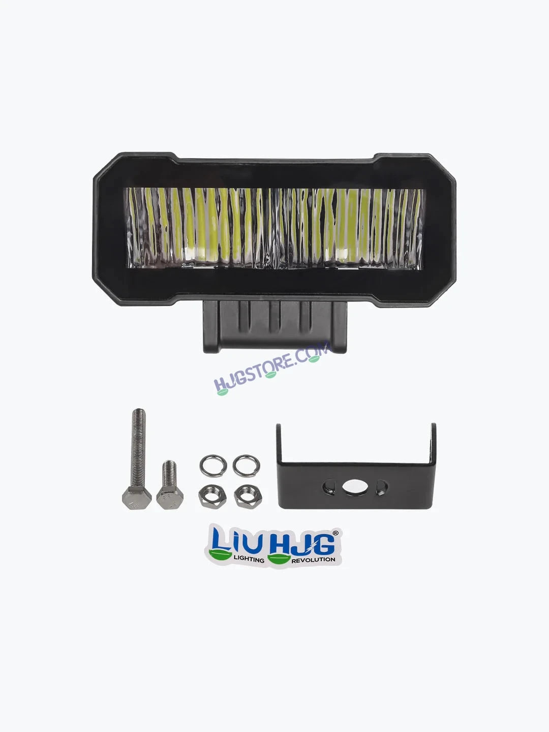 HJG W26 Bezelless Blade CREE Lens Foglight 60W Square Edge W26 Bezelless Blade 1pc Foglight 60W Foglight Ultra Wide Intensity LED Foglight White CREE Spread Foglight (60W) Universal For All Cars & Bikes LIU HJG W26 Helao Bezelless Blade Lens Foglight 1pc - HJGstore.com