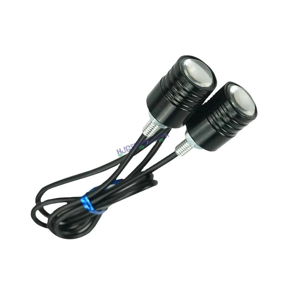 HJG AMBER Strobe Light with Flashing Handle Light AMBER Universal for Motorcycle, Car, SUV Set of 2 Strob Light HJG, AMBER) - HJGstore.com