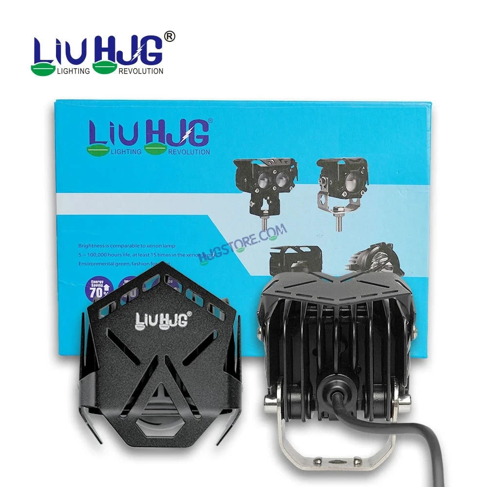 HJG Original 1 FUTURE Mega Drive 60W Quad Shot Dual LED/Dual Color High/Low Yellow/White LED Fog Lights - HJGstore.com
