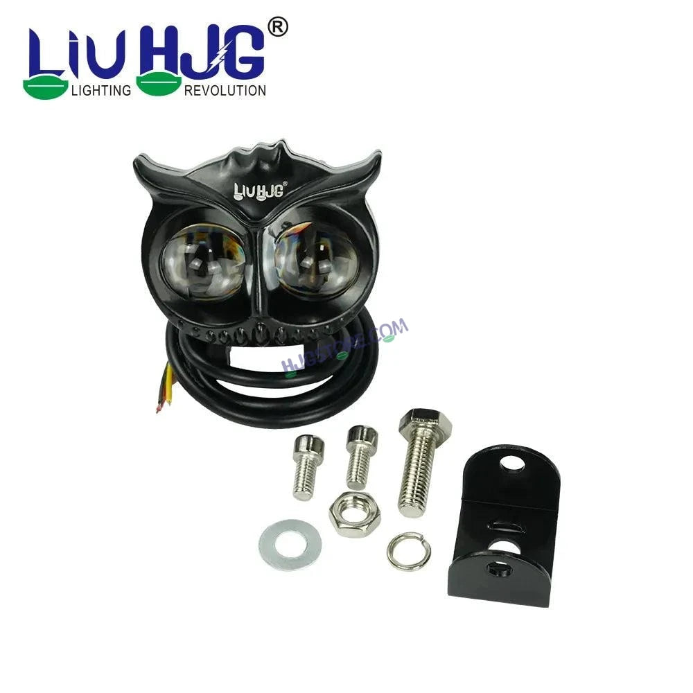 HJG Owl Foglight dual color motorcycle headlight 20w led headlight for Off-road truck, Bikes, Car, SUV - HJGstore.com