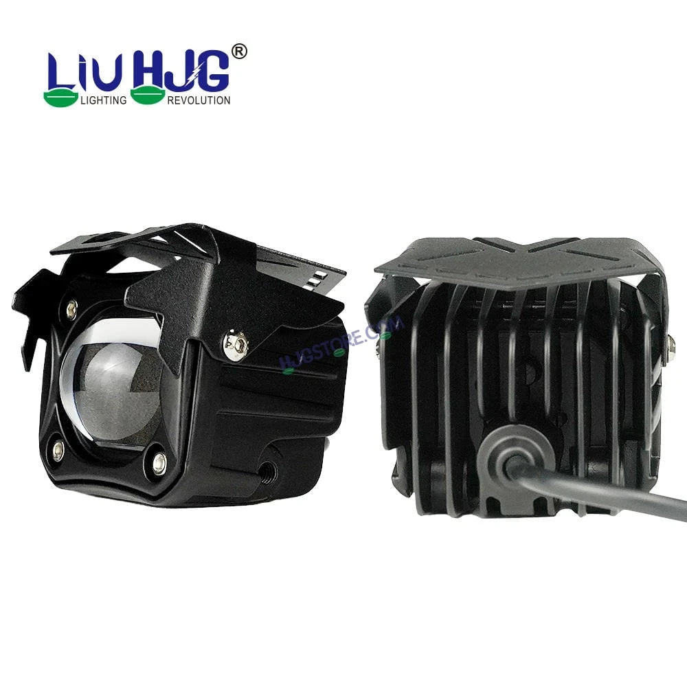 HJG Original 1 FUTURE Mega Drive 60W Quad Shot Dual LED/Dual Color High/Low Yellow/White LED Fog Lights - HJGstore.com