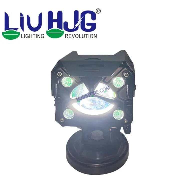 HJG P24 Lens Foglight NEW MEGA DRIVE Fog Light For Bike/Car/Thar/Jeep ( Cool White, 60W each * 2 = 120W Total ) - Pack of 2 P24 HJG Foglight with Multi DRL - HJGstore.com