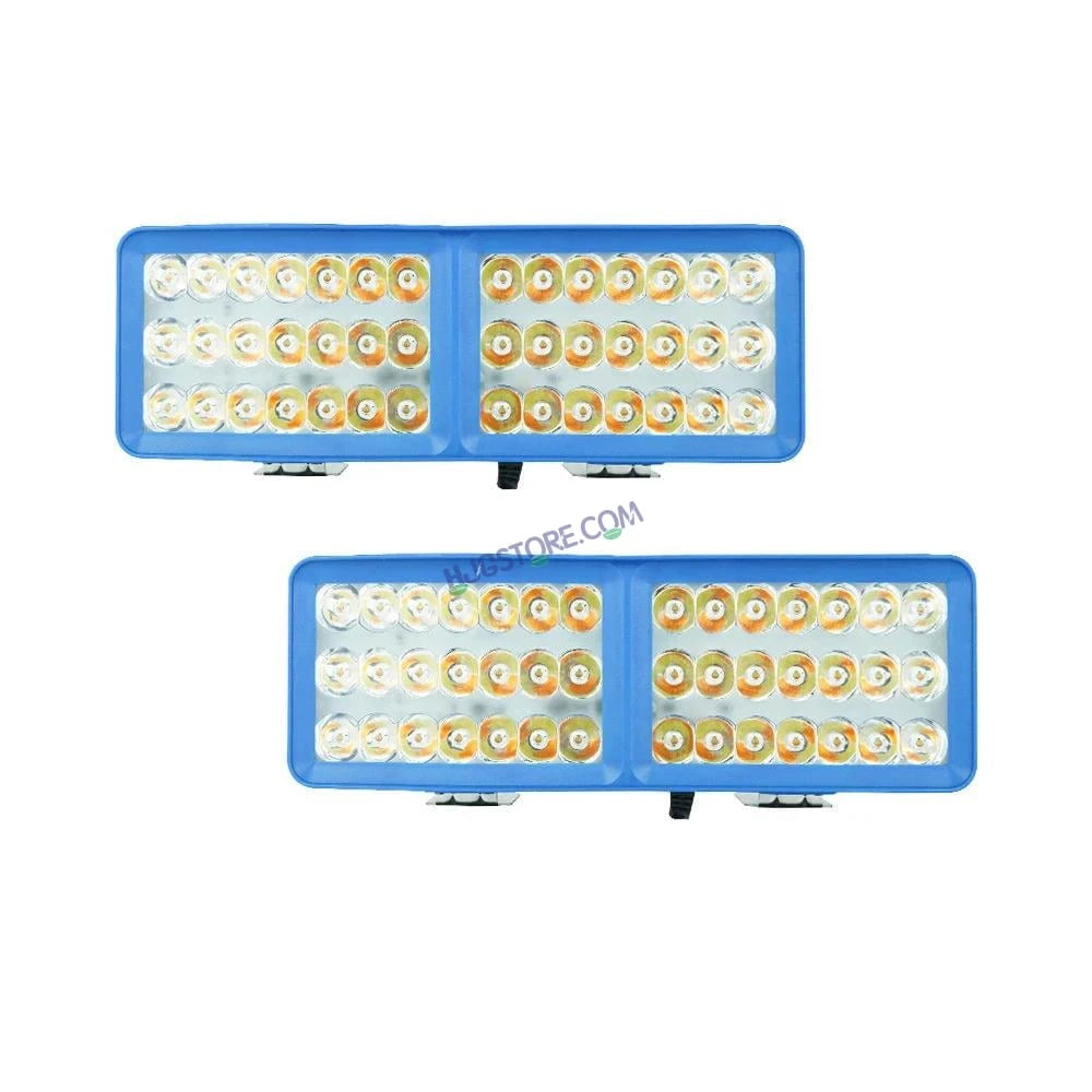 HJG 42 LED Rectangle Foglight Foglamp 3 Colour White, Warm White, Yellow HJG Foglight HJG Car Accessories Led Headlights Mini Driving Lights Led Fog Lights For Motorcycle Lights, Set of 2 - HJGstore.com