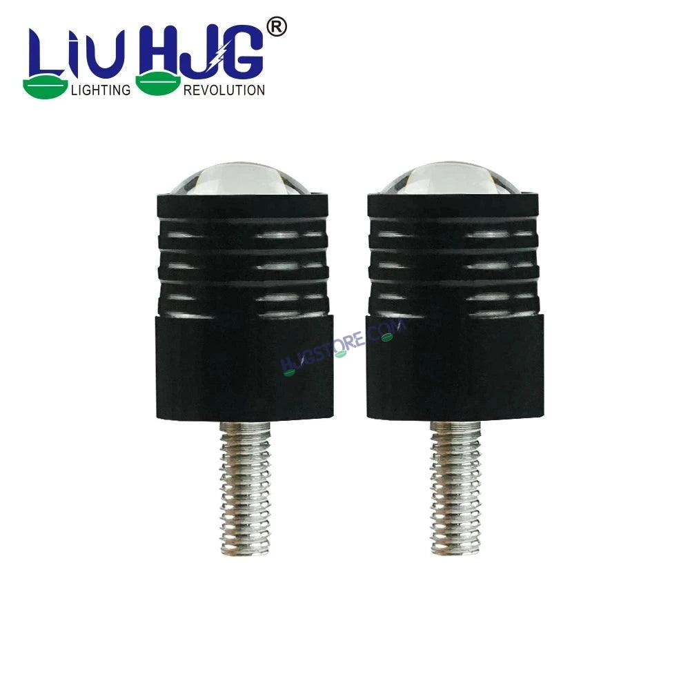 HJG AMBER Strobe Light with Flashing Handle Light AMBER Universal for Motorcycle, Car, SUV Set of 2 Strob Light HJG, AMBER) - HJGstore.com