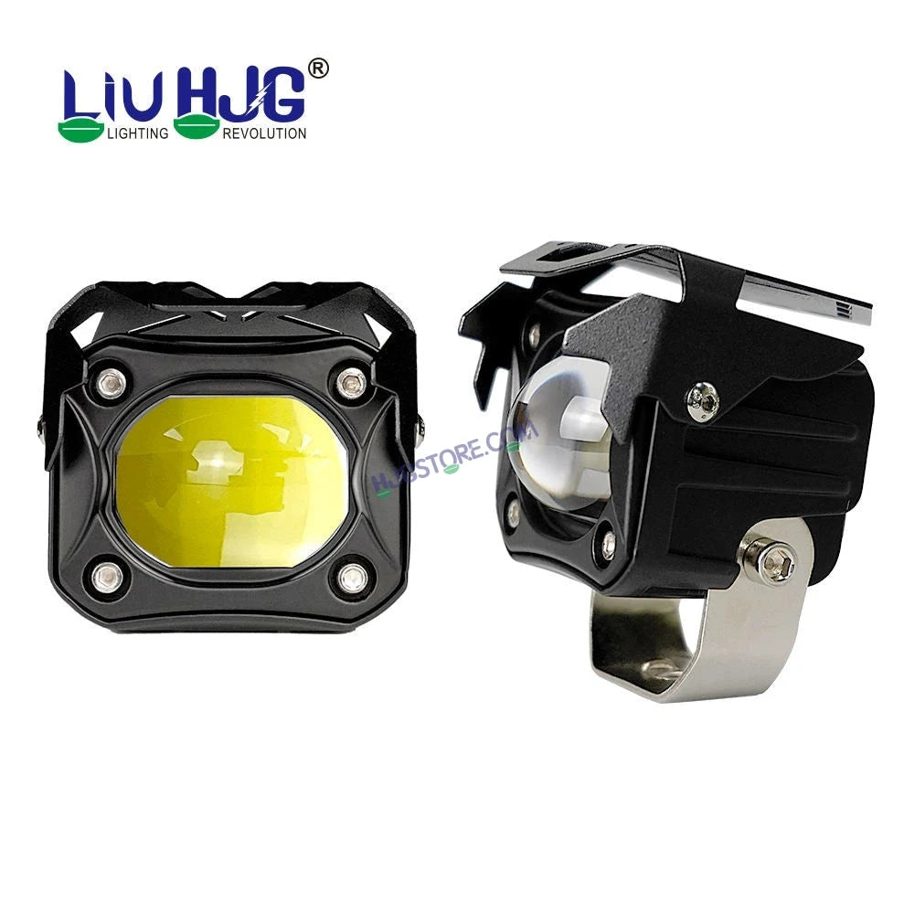 HJG Original 1 FUTURE Mega Drive 60W Quad Shot Dual LED/Dual Color High/Low Yellow/White LED Fog Lights - HJGstore.com