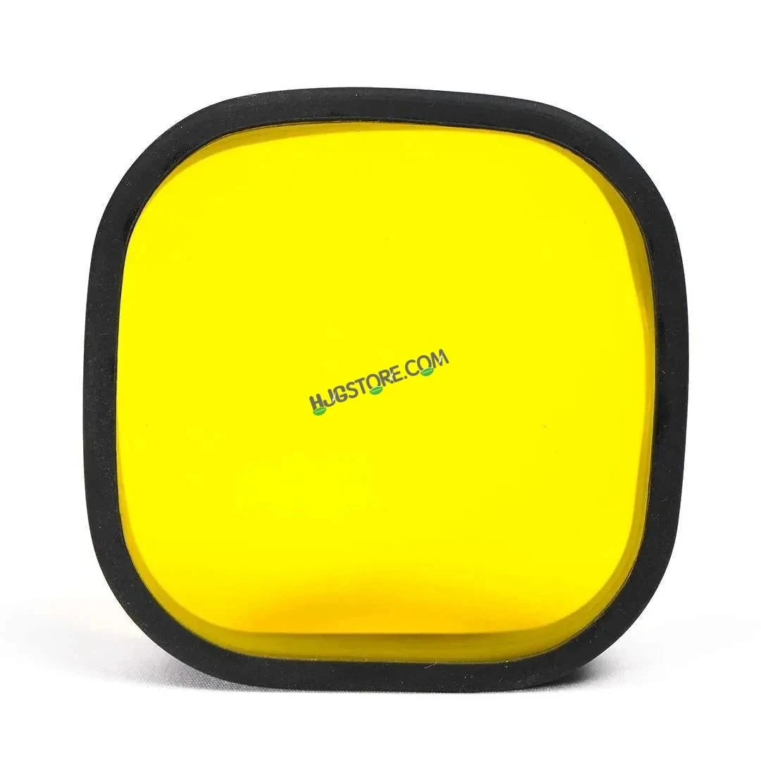 HJG Spare Yellow Filter Cap for 60W 4 LED CREE 60W Fog Light Yellow Filter Cover Auxiliary Light For All Motorcycles Yellow Filter Cap (Pack of 1) HJG Yellow Filter Cover - HJGstore.com