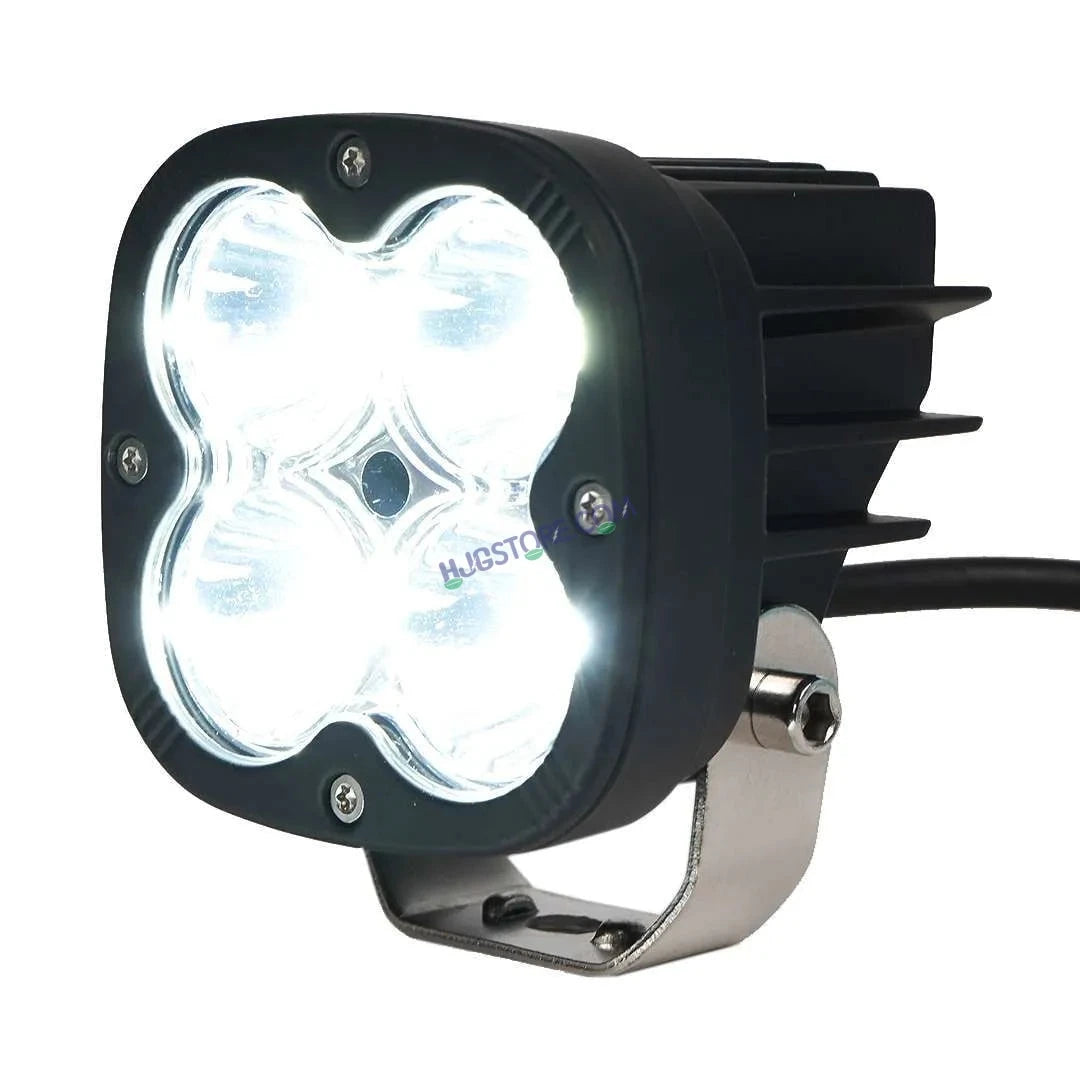 HJG 60W 4 LED CREE 60W Fog Light Auxiliary Light For All Motorcycles White With Yellow Filter Cap (Pack of 1) - HJGstore.com