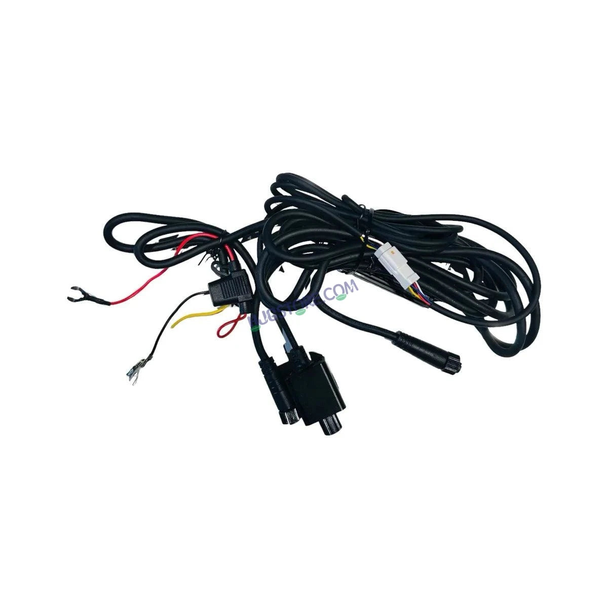 Original HJG 4x4 LED with Brightness Controller Switch Fog Light: 120W-12V White, Yellow Filter Cap - HJGstore.com