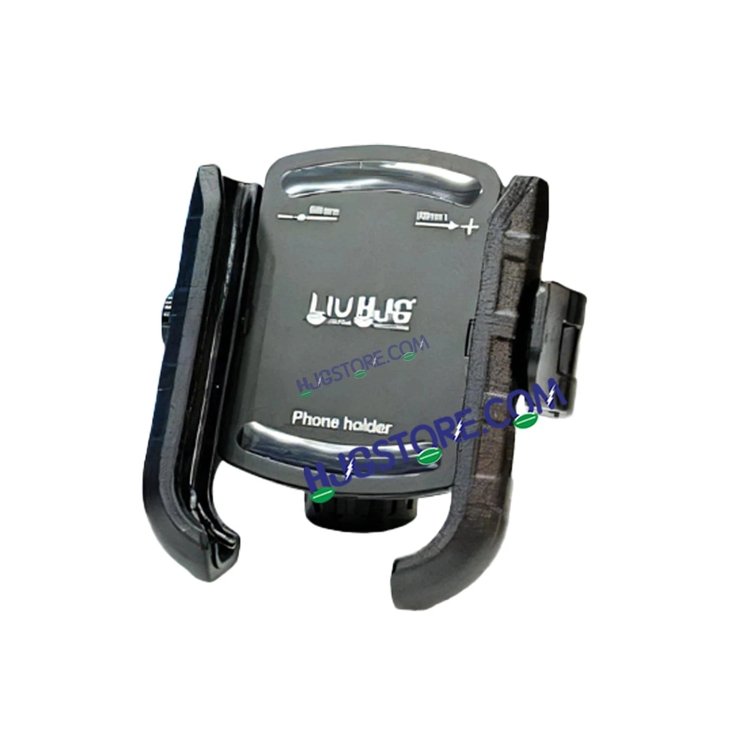 HJG Compact Pro 7579 Type-C Shockproof Mobile Holder with Jaw Grip Damper Anti Vibration with Type-C USB Charger for Bike, Two Wheelers Universal HJG Mobile Holder Pro 7579 Anti-Shake Anti-Theft Zero Vibration Shockproof Mobile Holder with Type-C Charger - HJGstore.com