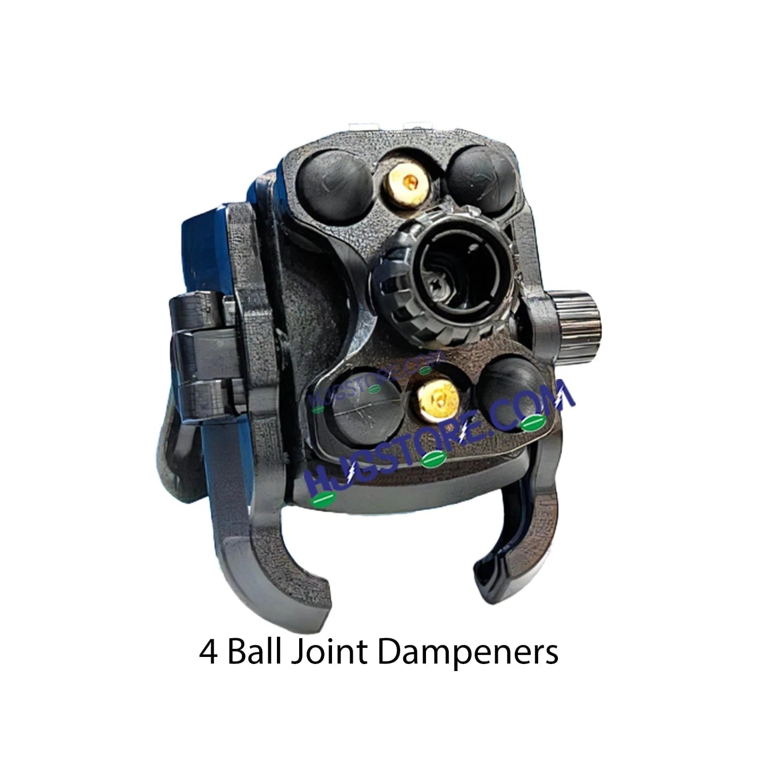 HJG Compact Pro 7579 Type-C Shockproof Mobile Holder with Jaw Grip Damper Anti Vibration with Type-C USB Charger for Bike, Two Wheelers Universal HJG Mobile Holder Pro 7579 Anti-Shake Anti-Theft Zero Vibration Shockproof Mobile Holder with Type-C Charger - HJGstore.com