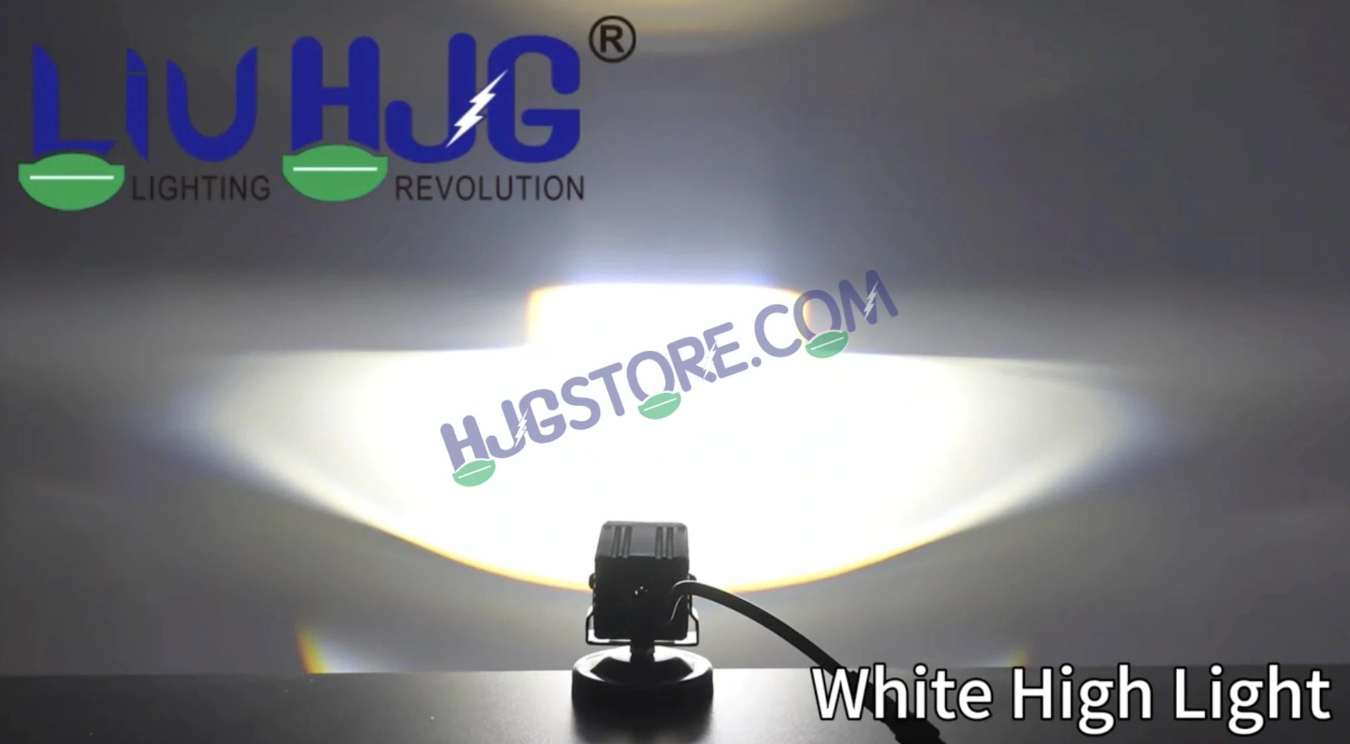 HJG Blaze 1 Lens Waymaker Pro 80W Blaze 1 Lens Foglight New Model LED Foglight with Laser Spot and Wide Spread Red DRL/White/Yellow 80W Foglight Ultra Wide Dual Intensity LED Driving Fog Light 3000K/6500K Universal For All Cars & Bikes LIU HJG Blaze 1 Fog - HJGstore.com