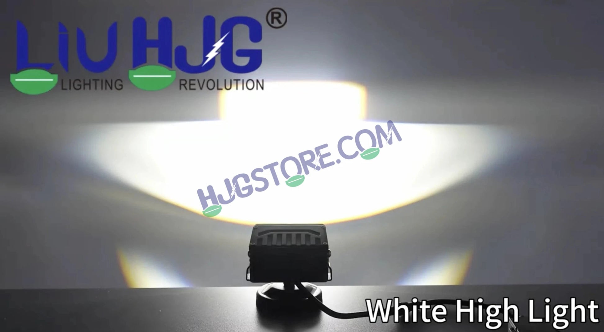 HJG Blaze 2 Lens Waymaker Pro 160W Blaze 2 Lens Foglight New Model LED Foglight with Laser Spot and Wide Spread Red/White/Yellow 160W Foglight Ultra Wide Dual Intensity LED Driving Fog Light 3000K/6500K Universal For All Cars & Bikes LIU HJG Blaze 2 Fog - HJGstore.com
