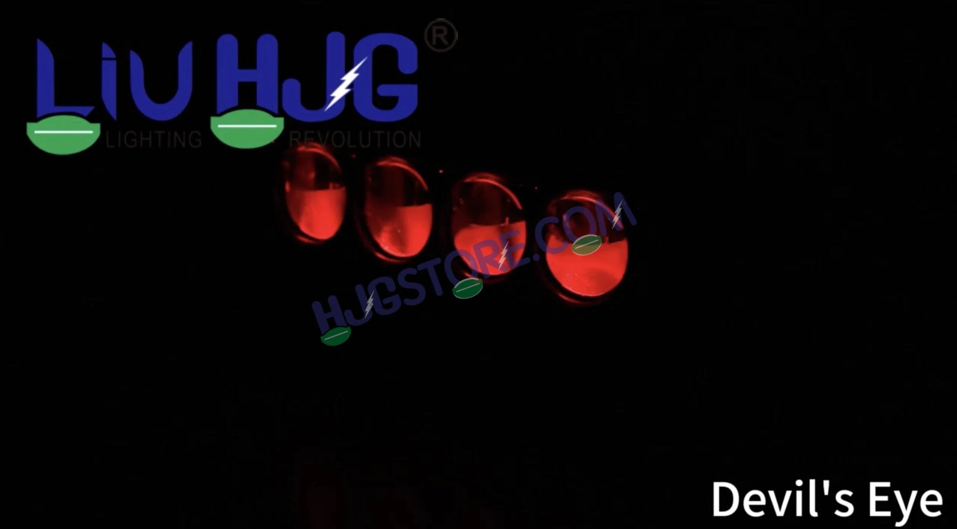 HJG Blaze 4 Lens Waymaker Pro 320W Blaze 4 Lens Foglight New Model LED Foglight with Laser Spot and Wide Spread Red/White/Yellow 320W Foglight Ultra Wide Dual Intensity LED Driving Fog Light 3000K/6500K Universal For All Cars & Bikes LIU HJG Blaze 4 Fog - HJGstore.com