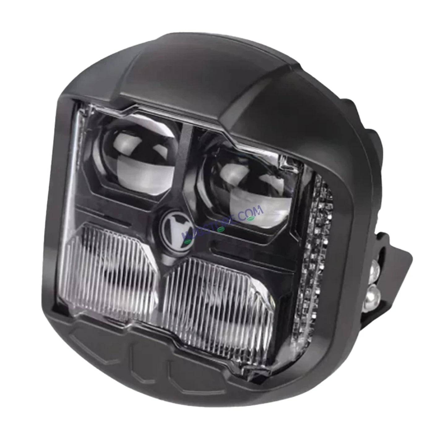 HJG Original Gods Eye GodsEye Helao 4 LED 2.0 White/Red Off Road 7 inch 120W LED Headlight Spot Light Fog Light Universal For Bike, Truck, Jeep, Thar Car Bike Led Headlights Lights Led Fog Lights For Motorcycle Car SUV Lights, Pack of 1 LIU HJG GodsEye - HJGstore.com