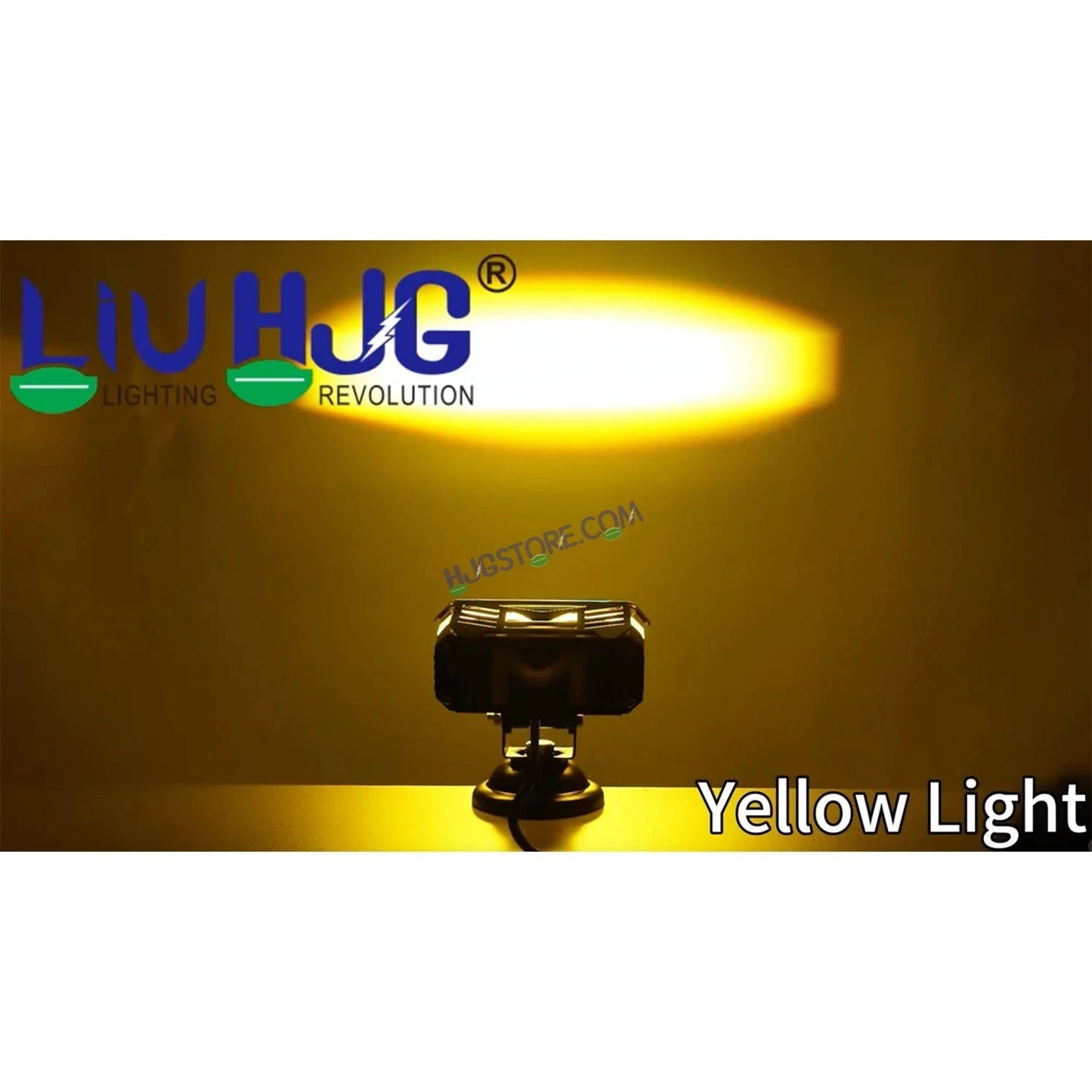 HJG M Series RGB DRL 2 Lens Projector Lens 2pc Foglight RGB DRL Modes 2 Lens LED Projector Fog Lens 50W with RGB DRL Foglight Ultra Wide Dual Intensity LED Fog Lights White/Yellow/RGB DRL Projector (50W) Universal For All Cars & Bikes LIU HJG RGB Foglight - HJGstore.com