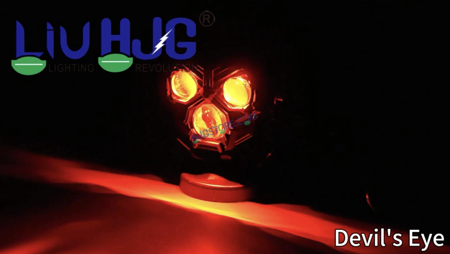 HJG Transformer 3 Projector Foglight 100W with Wide Spread Red DRL/White/Yellow/Warm White Light 100W 2pc Foglight Ultra Wide Dual Intensity LED Driving Fog Lights 3000K/4300K/6500K Universal For All Cars & Bikes LIU HJG Transformer 3 Foglight, Pack of 2 - HJGstore.com
