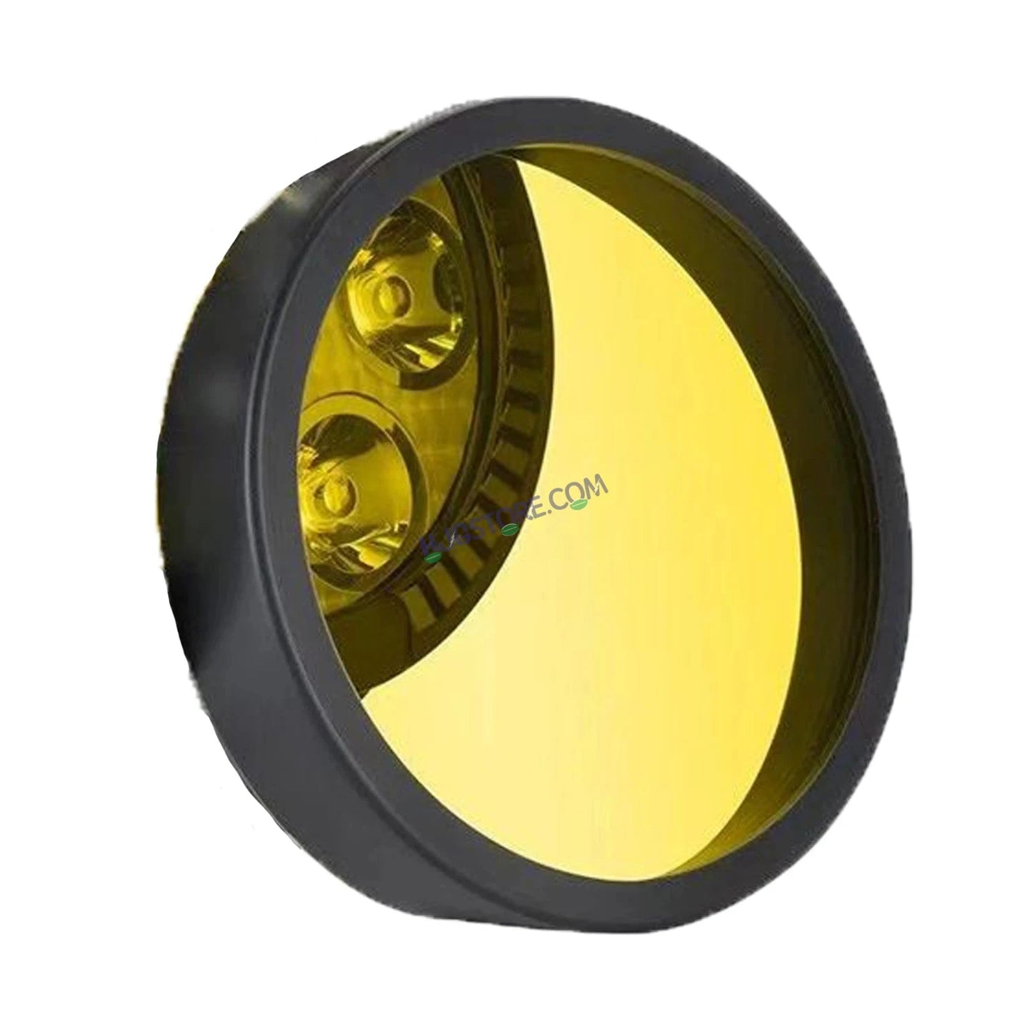 HJG Spare Yellow Filter Cap Cover for 7 LED 140W Round CREE / 9 LED 180W Round CREE Fog Light Yellow Filter Cover Auxiliary Light For All Motorcycles Yellow Filter Cap (Pack of 1) HJG Round Yellow Filter Cover for 7 LED 140W 9 LED 180W Fog Light - HJGstore.com