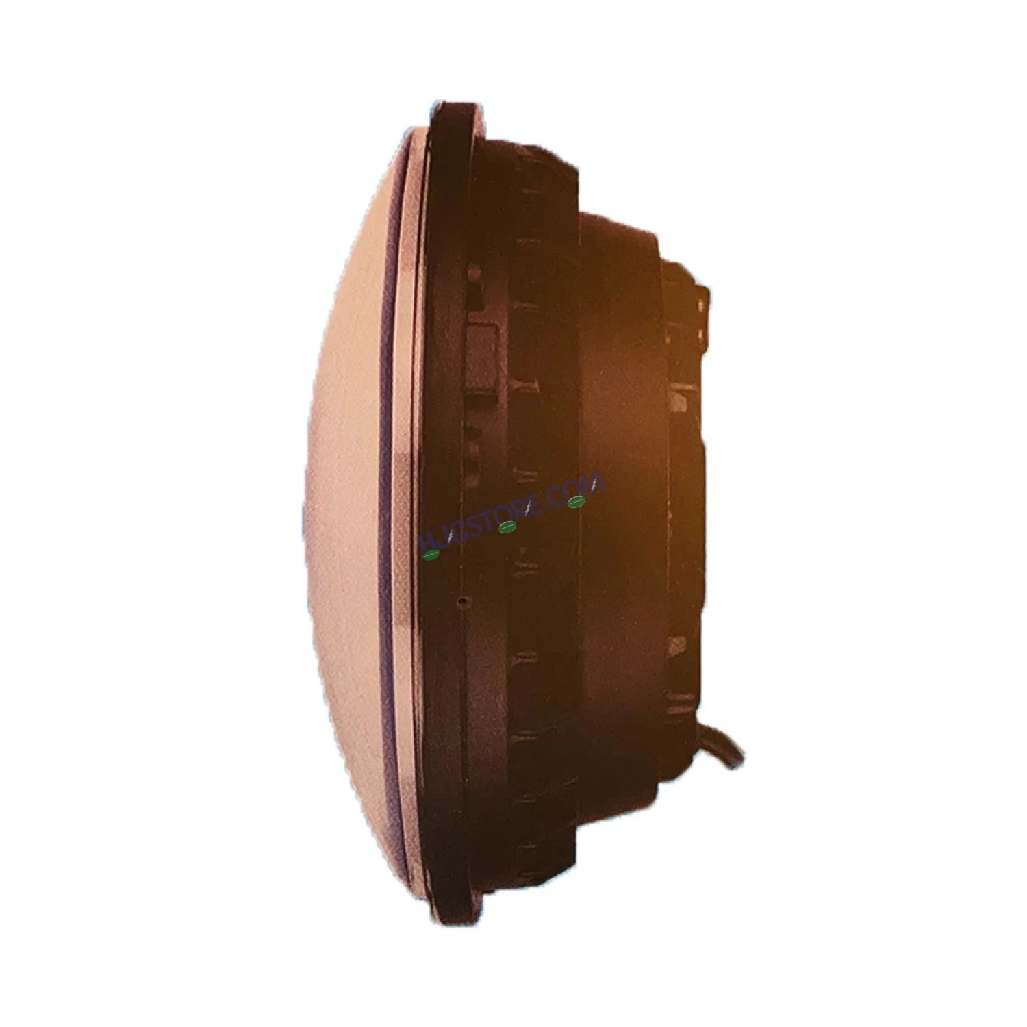 HJG 7 Inch 75W Minus New Model 75W Low Beam 110W Hi Beam LED Headlight Assembly White 7 Inch Round Motorcycle Lights For Jeeps Universal Car Compatible with Royal Enfield, Jeep & Harley Davidson LIU HJG New Box Minus 7 Inch - HJGstore.com