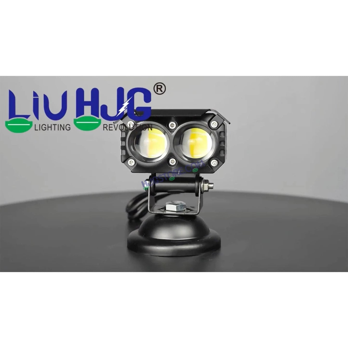 HJG M Series RGB DRL 2 Lens Projector Lens 2pc Foglight RGB DRL Modes 2 Lens LED Projector Fog Lens 50W with RGB DRL Foglight Ultra Wide Dual Intensity LED Fog Lights White/Yellow/RGB DRL Projector (50W) Universal For All Cars & Bikes LIU HJG RGB Foglight - HJGstore.com
