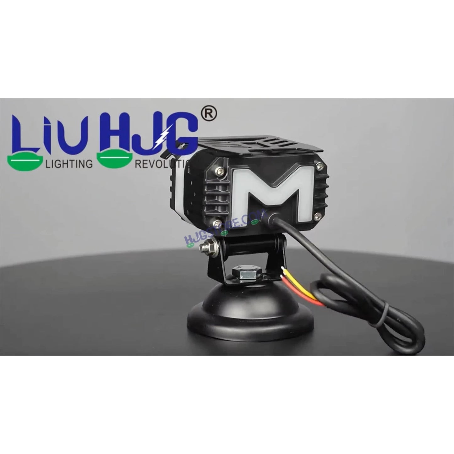HJG M Series RGB DRL 2 Lens Projector Lens 2pc Foglight RGB DRL Modes 2 Lens LED Projector Fog Lens 50W with RGB DRL Foglight Ultra Wide Dual Intensity LED Fog Lights White/Yellow/RGB DRL Projector (50W) Universal For All Cars & Bikes LIU HJG RGB Foglight - HJGstore.com