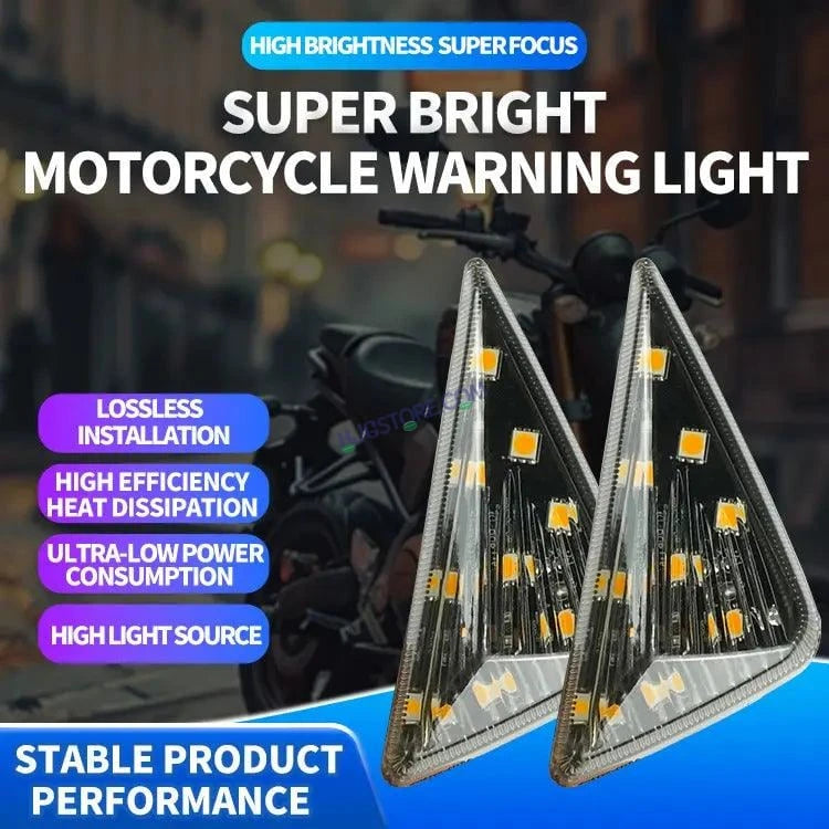 HJG R15 Indicator Waterproof Flexible Blinker Bright LED Indicators Universal For All Bike Models Motorcycle Turn Signal Lights HJG Indicator with DRL R15 Indicator - HJGstore.com