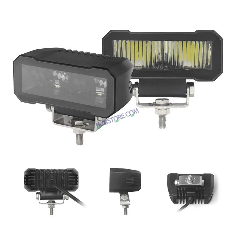 HJG W26 Bezelless Blade CREE Lens Foglight 60W Square Edge W26 Bezelless Blade 1pc Foglight 60W Foglight Ultra Wide Intensity LED Foglight White CREE Spread Foglight (60W) Universal For All Cars & Bikes LIU HJG W26 Helao Bezelless Blade Lens Foglight 1pc - HJGstore.com