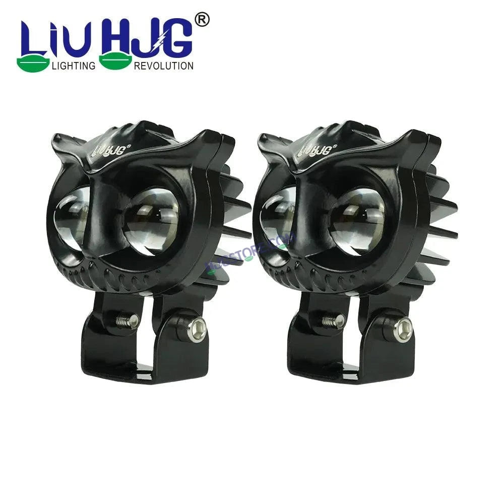 HJG Owl Foglight dual color motorcycle headlight 20w led headlight for Off-road truck, Bikes, Car, SUV - HJGstore.com