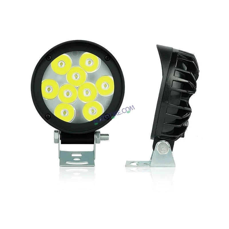 HJG New 9 LED Cap Fog Light 54W 12000 Lumens Fog Light 9 LED CREE 2pc Foglight Spread Light Fog 54W with 12000 Lumens Brightness Foglight Ultra Wide Intensity LED Fog Lights 9 LED CREE (54W) Universal For All Cars & Bikes LIU HJG 9 LED Cap 54W Fog 2pc - HJGstore.com