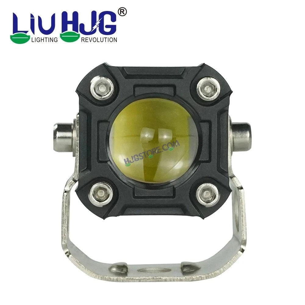 HJG Mini Drive 80W with Red DRL Mini Drive Light Red Devil Eye Light Multiple Connecting Red Yellow White Color - HJGstore.com