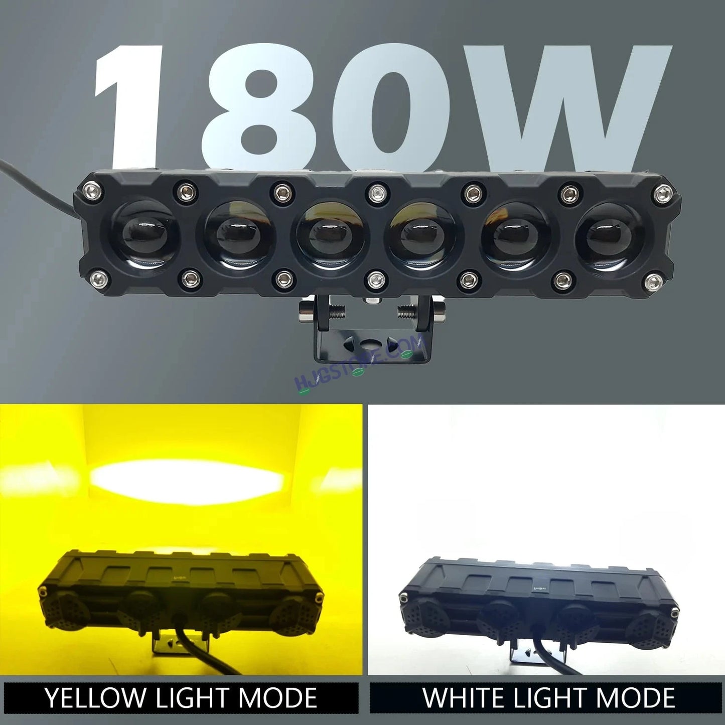 LIUHJG LIU HJG Future Eyes 6 Lens Heavy 180W 6 Lens MEGA DRIVE Fog Light For Bike/Car/Thar/Jeep ( Cool White, 90W each * 2 = 180W Total ) - Pack of 2 HJG Future Eyes 6 Lens - HJGstore.com