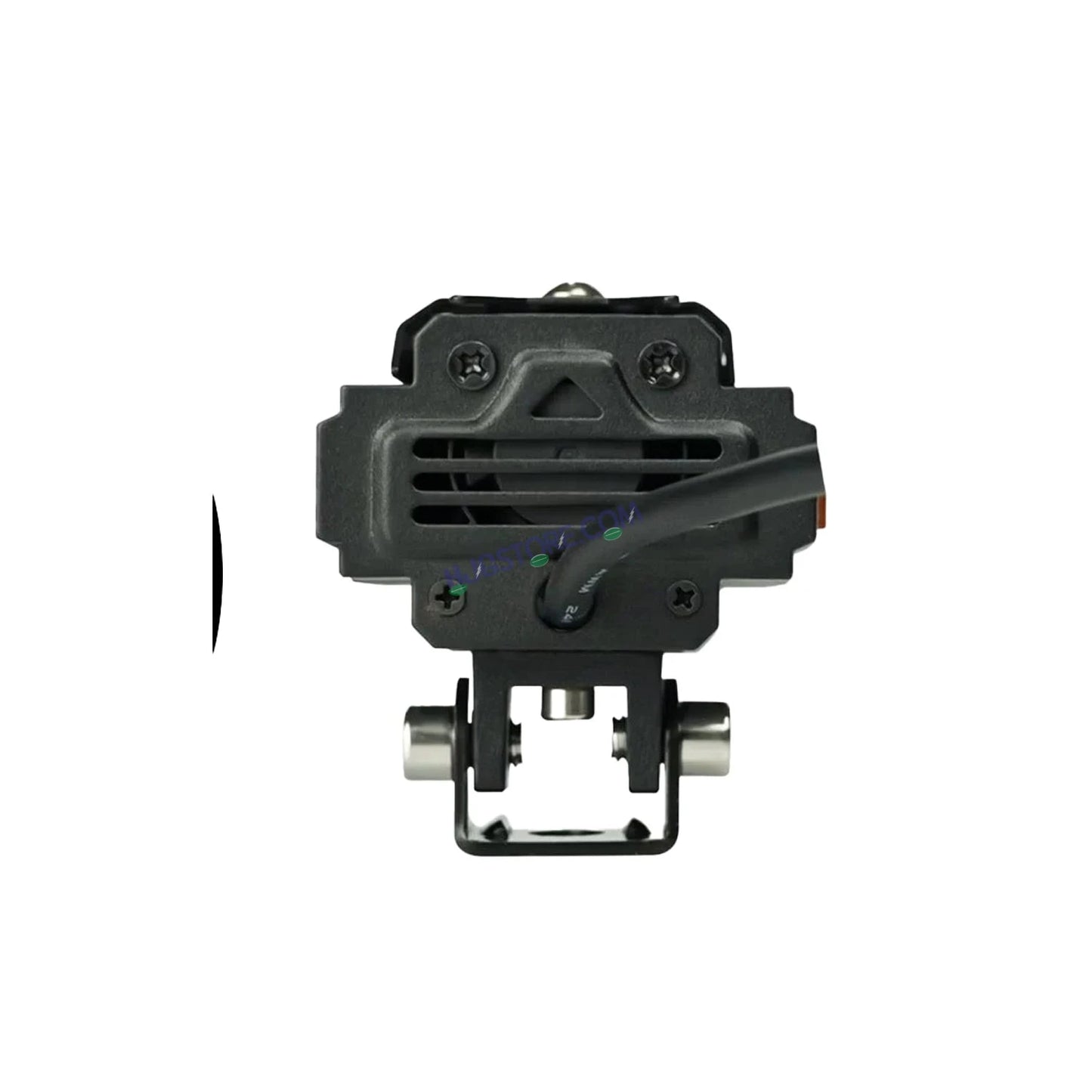 HJG Hazard Single Lens Foglight with Wiring Kit 80W New Model with Red Orange Hazard DRL Foglight Ultra Wide Dual Intensity LED Fog Lights White/Yellow (2*40W= 80W Total) Universal For All Cars & Bikes LIU HJG Hazard S59 1 Lens Fog with Wiring Harness Kit - HJGstore.com