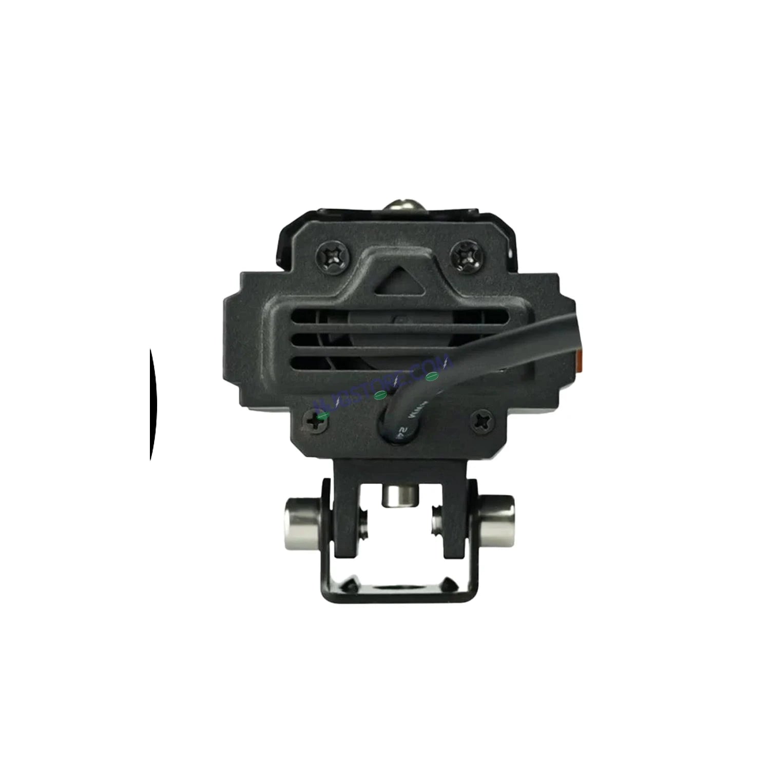 HJG Hazard Single Lens Foglight with Wiring Kit 80W New Model with Red Orange Hazard DRL Foglight Ultra Wide Dual Intensity LED Fog Lights White/Yellow (2*40W= 80W Total) Universal For All Cars & Bikes LIU HJG Hazard S59 1 Lens Fog with Wiring Harness Kit - HJGstore.com