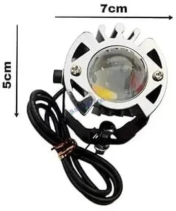 LIUHJG HJG ORIGINAL G16 30W Mini Drive Spotlight Yellow/White Motorcycle Mini Driving Fog Light 7500LM High/Low Beam Motorcycle Spot Light with Red DRL, White, Yellow (Pack of 1) G16 Single Pc - HJGstore.com