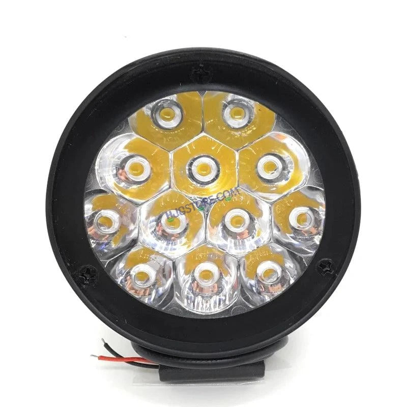 HJG 12 LED Cap Fog Light For Universal For Bike Universal For Car (Set of 2 with Switch) 42W HJG - HJGstore.com