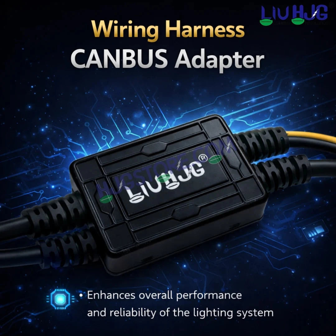 HJG 3 Pin Wireless Premium Copper Heavy Duty Wiring Harness Kit with Wireless Remote Heavy Duty Metal Switch, Copper Wire, Included Couplers and Canbus - Wireless Remote (2 Colour, 3 Wire) LIU HJG 3 Pin Premium Copper Remote Control Wiring Harness Kit - HJGstore.com