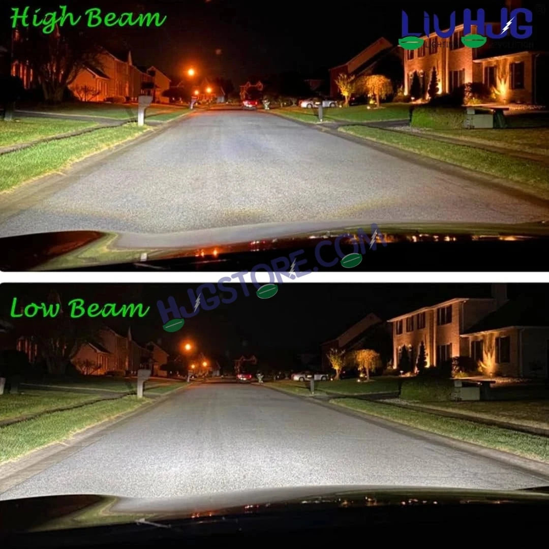 HJG 180W H4 2pc LED Headlight Bulbs H4 Adjustable Holder LED Bulb AC/DC Headlight White 6500K 180W Headlight Bulbs for Bike Car LED Light H4 Hi/Lo Beam Headlight 12V/24V for Bike/Car, LIU HJG 180W H4 Socket Bulbs Pack of 2, H4 Socket - HJGstore.com