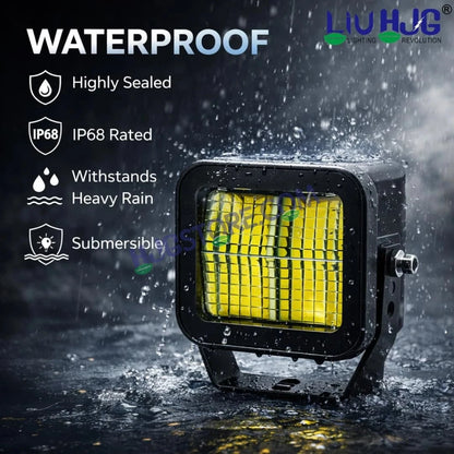 HJG W-08 White Cube Foglight 72W White Foglight White LED Foglight Ultra Wide Spread White Light 72W Foglight Ultra Wide Intensity LED Driving Fog Lights Universal For All Cars & Bikes LIU HJG W-08 White Cube Foglight Driving Lights, Pack of 2 - HJGstore.com