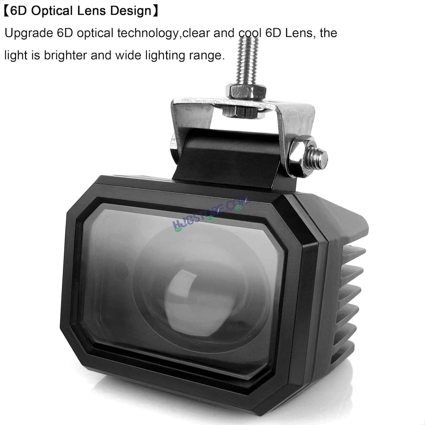 HJG 4 Inch Cube Pod Fog Light 120W 12000 Lumens Fog Light 2pc Foglight Pod Projector Spot Foglight 120W Foglight Ultra Wide Intensity 3000K/6500K LED Fog Lights 4 Inch Cube Light (120W) Universal For All Cars & Bikes LIU HJG 4 Inch Cube Pod Foglights - HJGstore.com