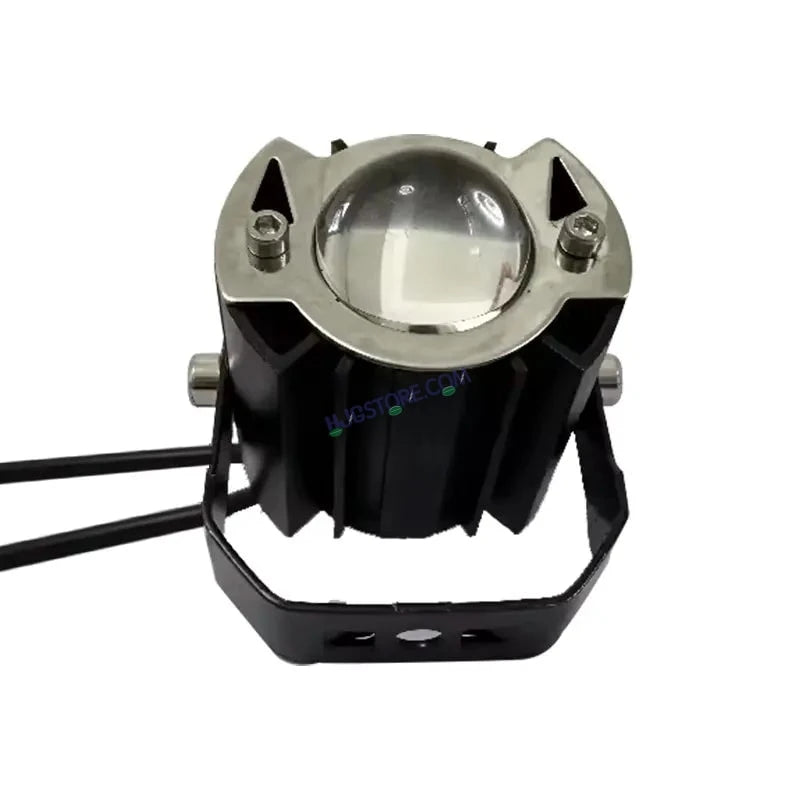 LIUHJG HJG ORIGINAL G15 30W Mini Drive Spotlight Yellow/White Motorcycle Mini Driving Fog Light 7500LM High/Low Beam Motorcycle Spot Light with Red DRL, White, Yellow (Pack of 1) - HJGstore.com