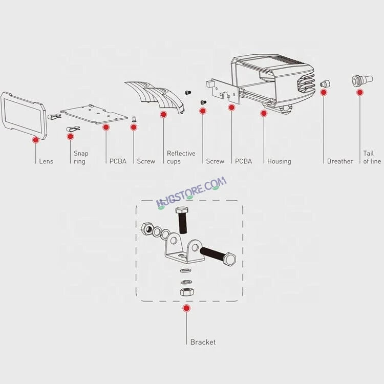HJG W26 Bezelless Blade 2pc CREE Lens Foglight 120W Square Edge W26 Bezelless Blade 2pc Foglight 120W Foglight Ultra Wide Intensity LED Foglight White CREE Spread Foglight (120W) Universal For All Cars & Bikes LIU HJG W26 Bezelless Blade Lens Foglight 2pc - HJGstore.com