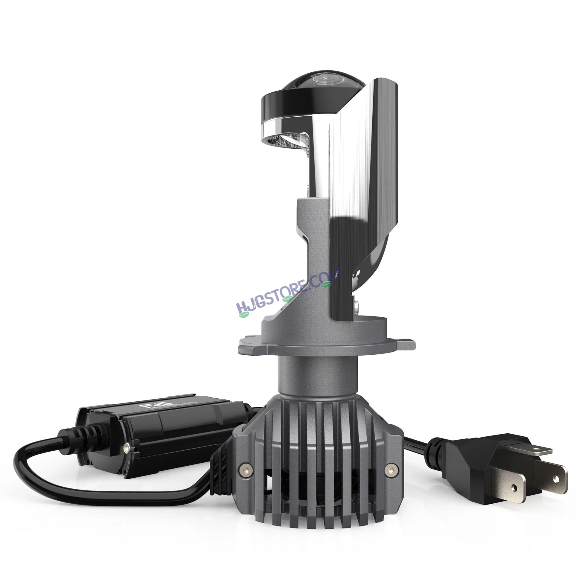 HJG Y6 New Model 110W Projector Lens H4 LED Bulb 110W HJG Y6 Projector Light Lamp H4 LED Mini Projector Lens with Fan for Car SUV Bulb 14000LM Conversion Kit Hi/Lo Beam Headlight 12V/24V for Car SUV, Set of 2, White Hi/Lo - HJGstore.com